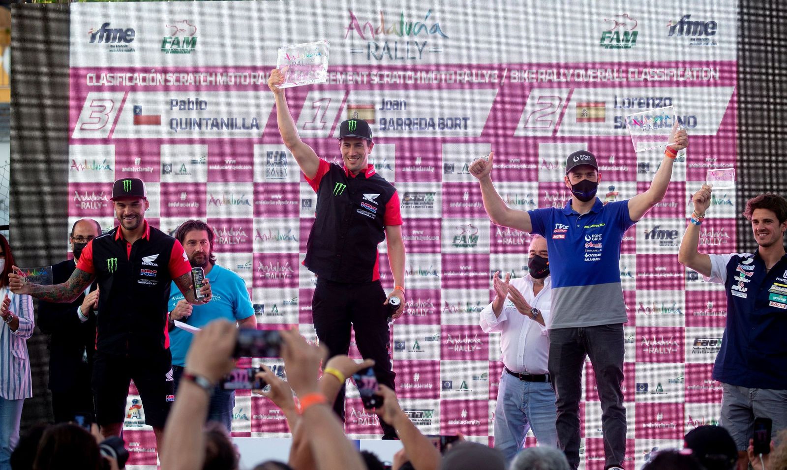 Las imágenes del final del Rally de Andalucía