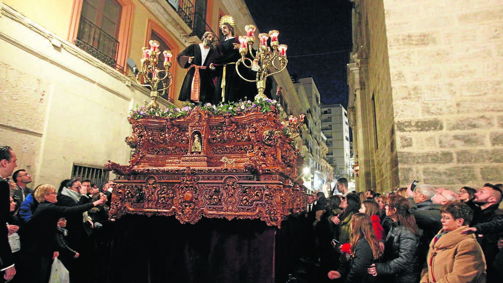 Misterio de la Vuelta del Sepulcro de la Soledad, obra de Juan Manuel Miñarro
