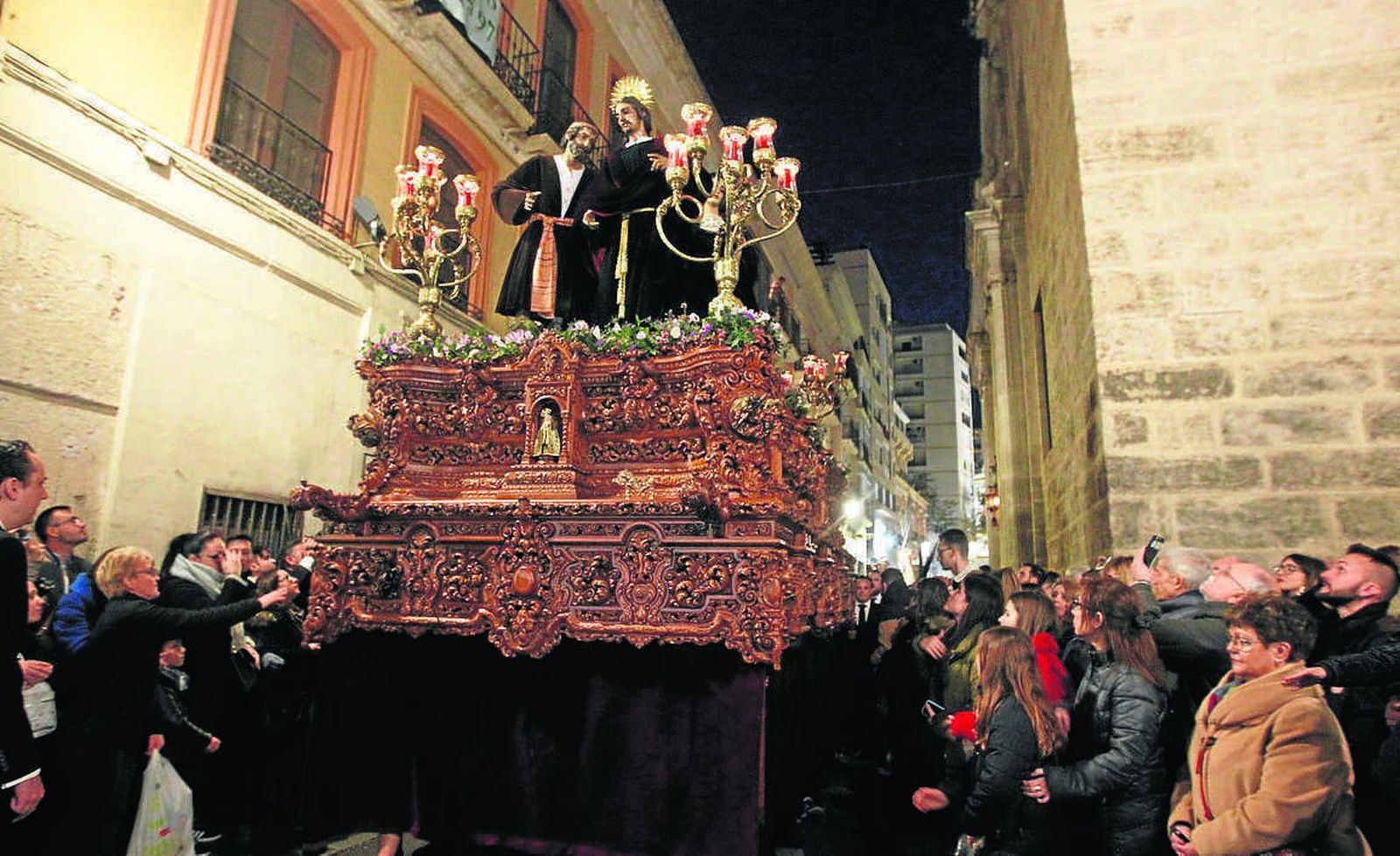 Misterio de la Vuelta del Sepulcro de la Soledad, obra de Juan Manuel Miñarro