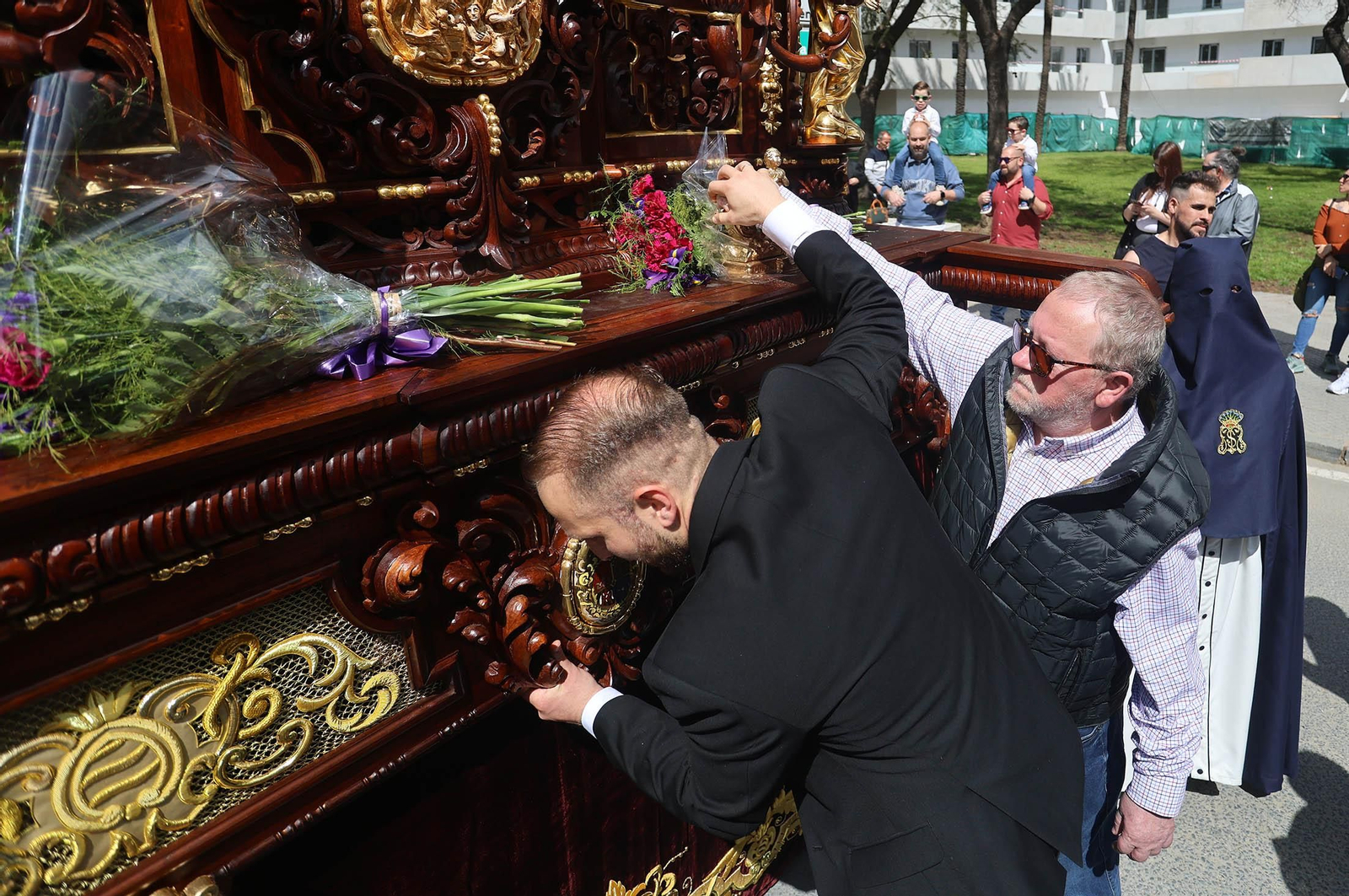 Domingo de Ramos: Imágenes de la Hermandad de la Redención
