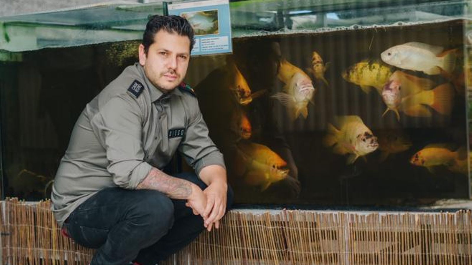 El chef del restaurante con estrella Michelin Sollo, Diego Gallegos.