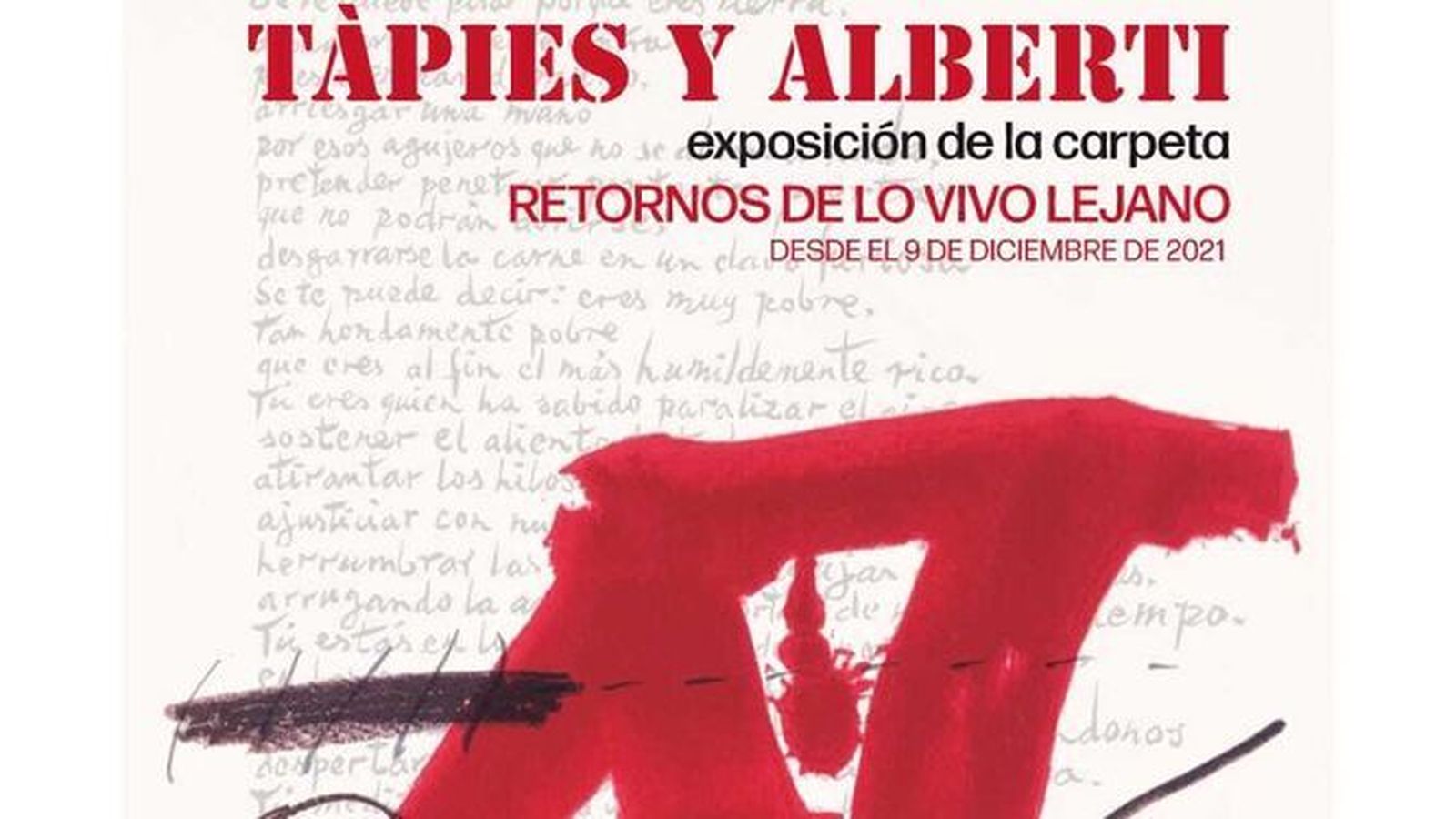 Una imagen de la carpeta 'Retornos de lo vivo lejano'.