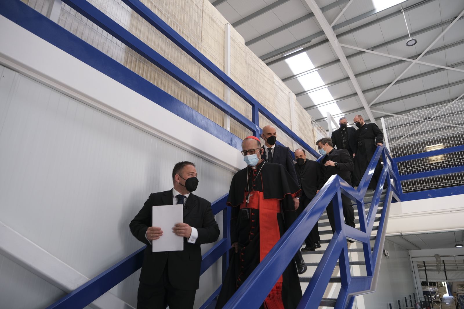 Bendición de las instalaciones de Hydrodiseño, en Huércal Overa (Almería)