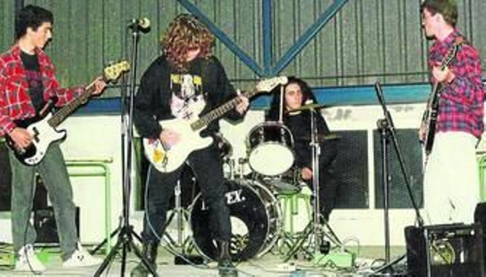 'Brain Agression', en el instituto Torre Almirante, en 1993.