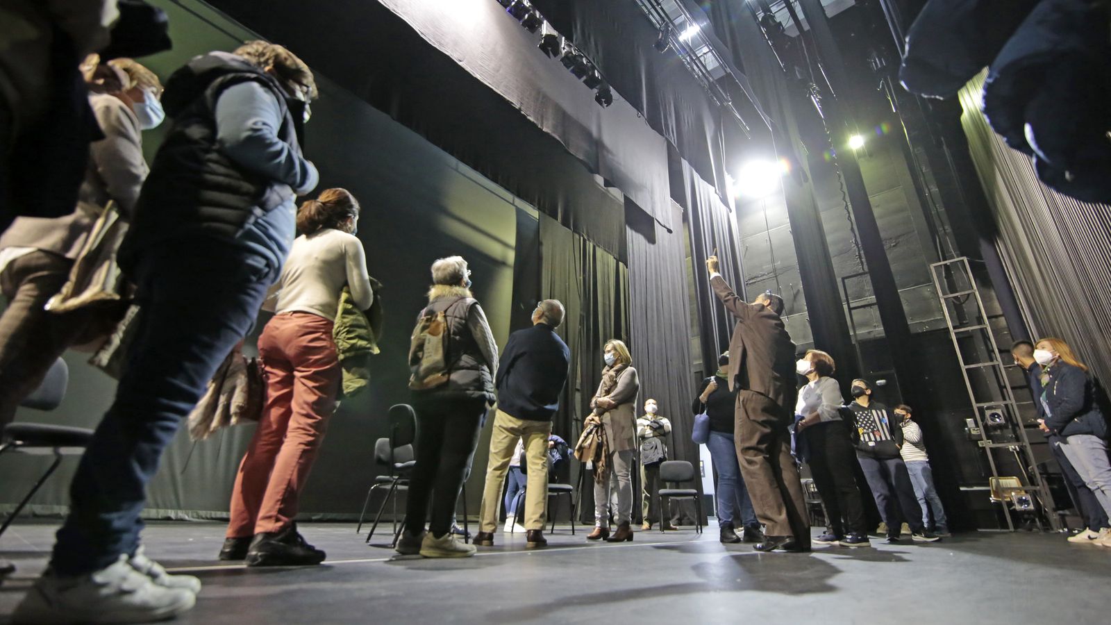 Imágenes de las visitas teatralizadas al teatro Villamarta