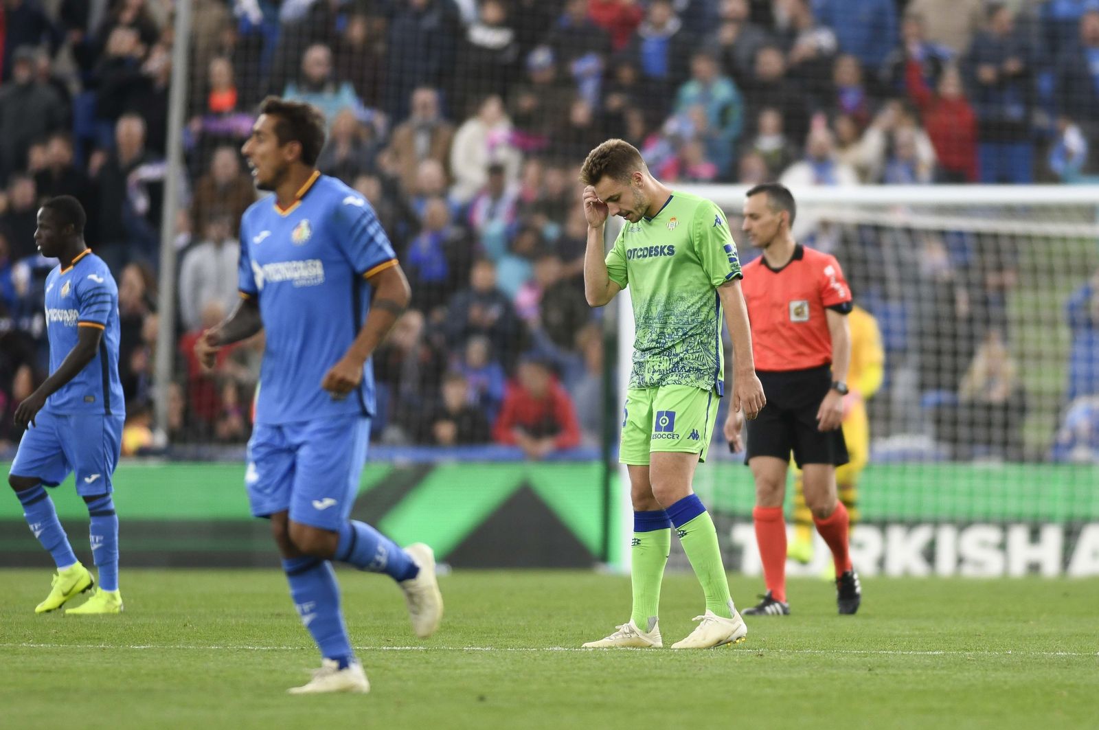 Las imágenes del Getafe-Betis