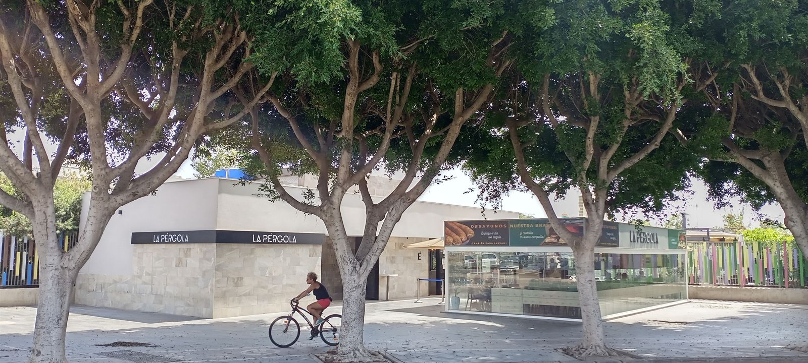 Espacio en concesión junto al Parque de Las Familias