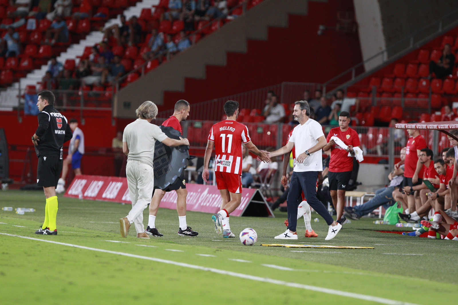 Imágenes del partido U.D. Almería-Real Club Celta de Vigo
