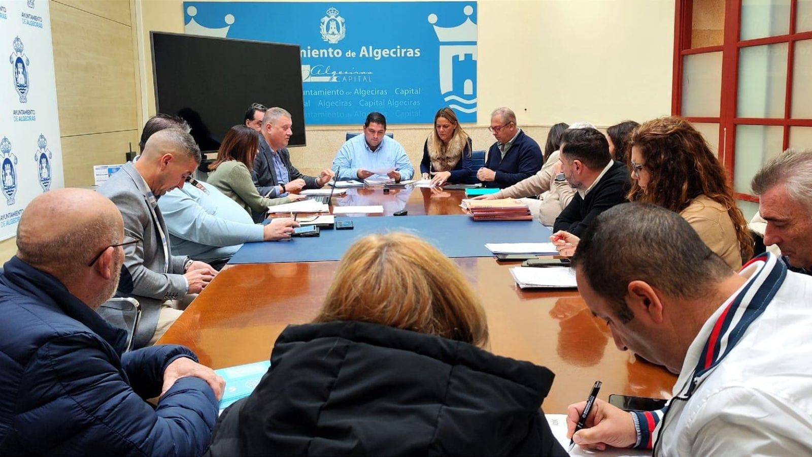 El Consejo de Administración de Algesa de este miércoles.