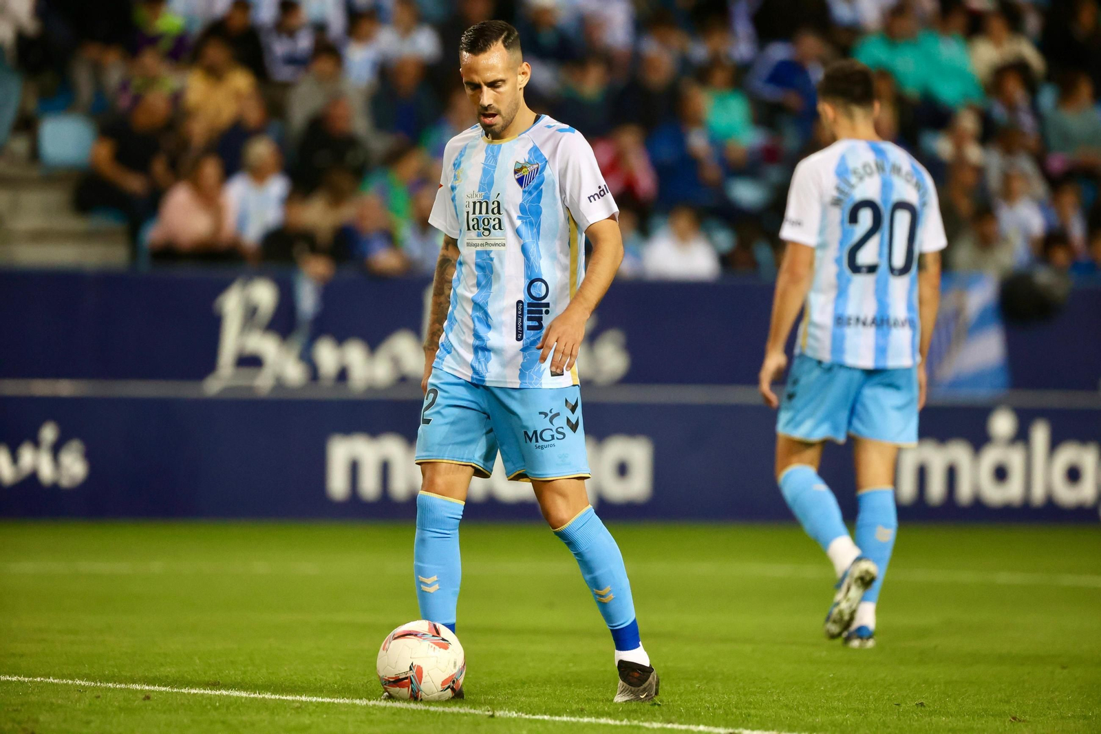 Las mejores fotos del Málaga CF-Racing de Santander