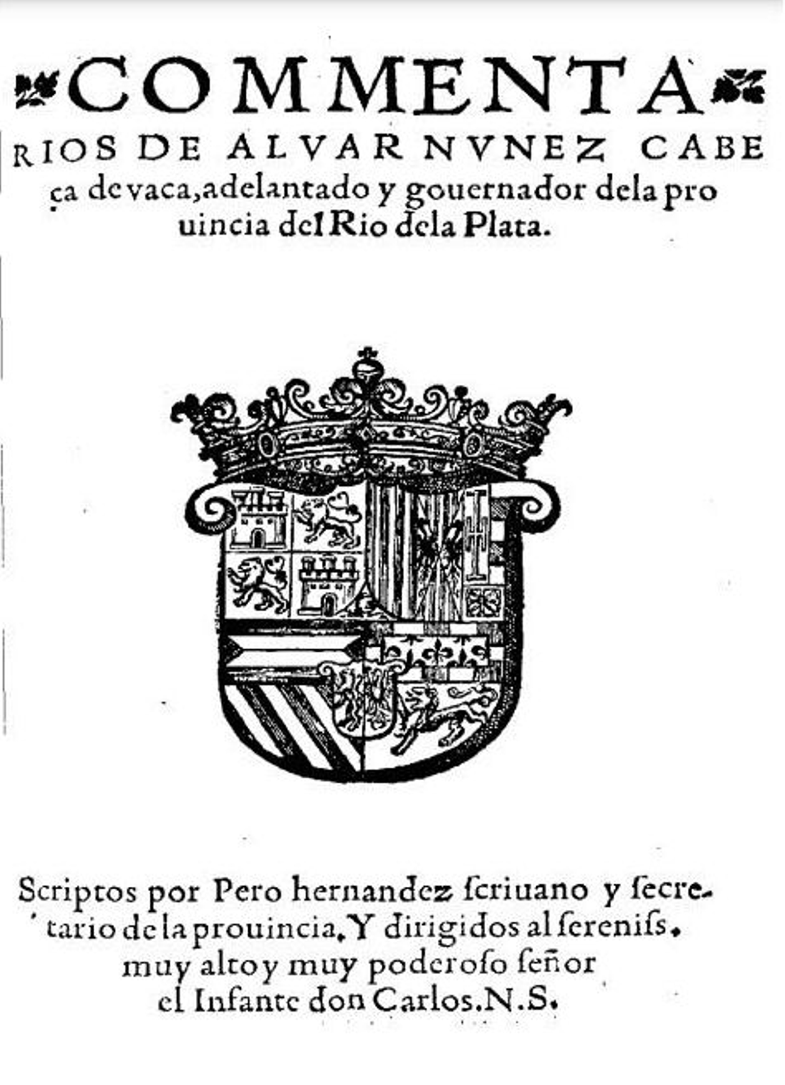 Alvar Núñez Cabeza de Vaca, 'Naufragios y comentarios' (edición de 1555, Valladolid). Libro en el que él aparece comiendo patata dulce. Alvar Núñez Cabeza de Vaca, 'Naufragios y comentarios' (edición de 1555, Valladolid). Libro en el que él aparece comiendo patata dulce.