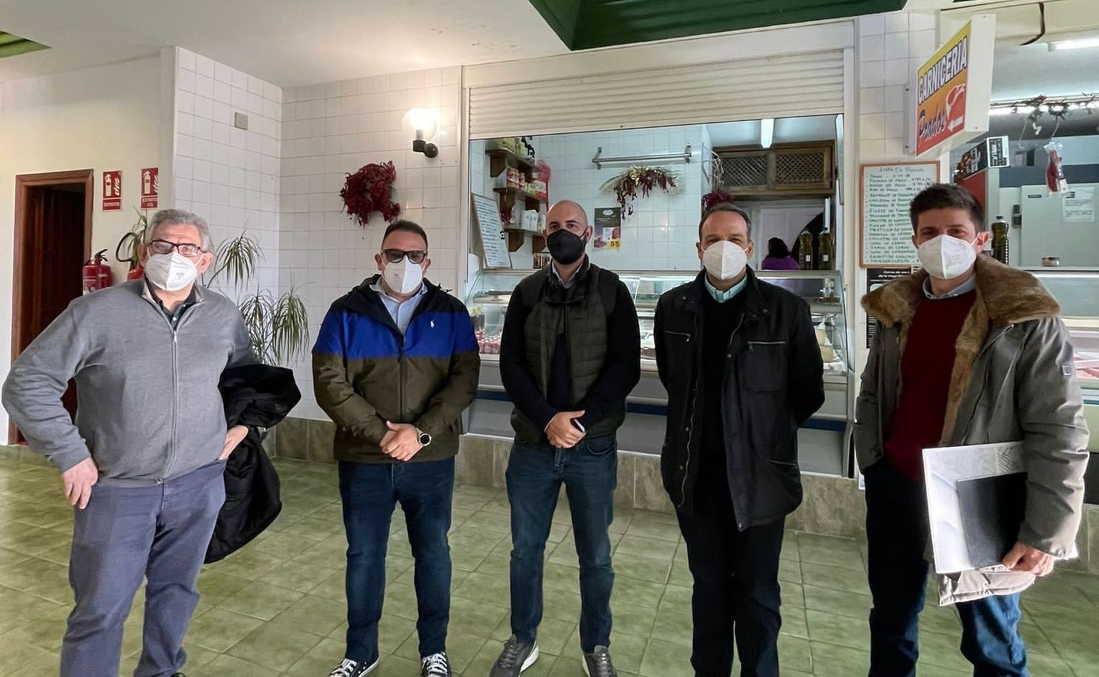 Imagen de la visita al mercado de La Herradura