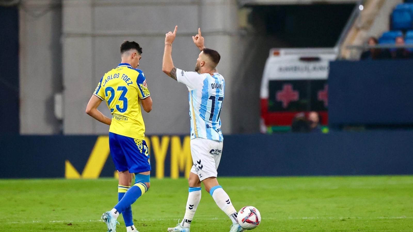 El Cádiz - Málaga CF, en fotos