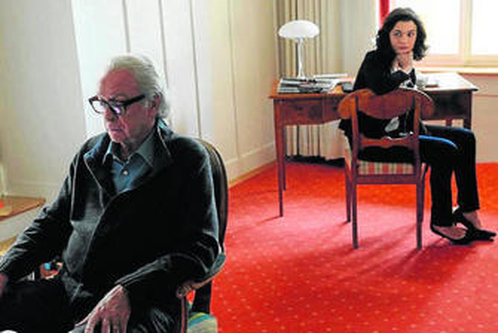 Michael Caine y Rachel Weisz, en una escena de 'Youth', de Sorrentino.