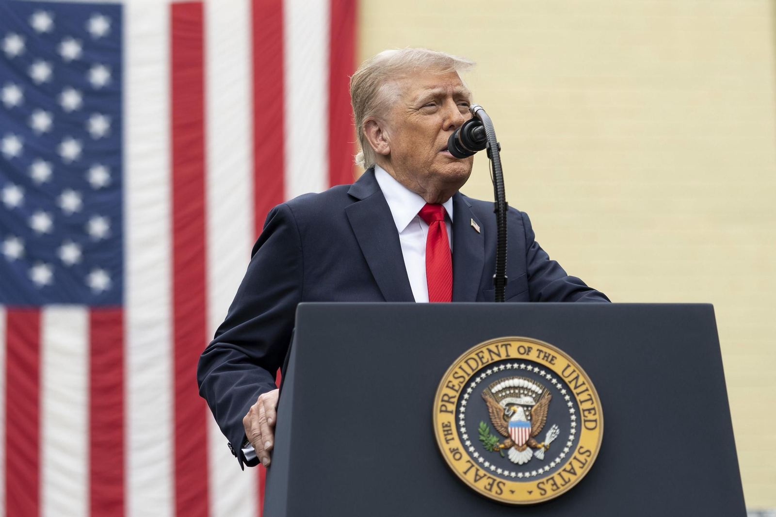 El presidente de Estados Unidos, Donald Trump.