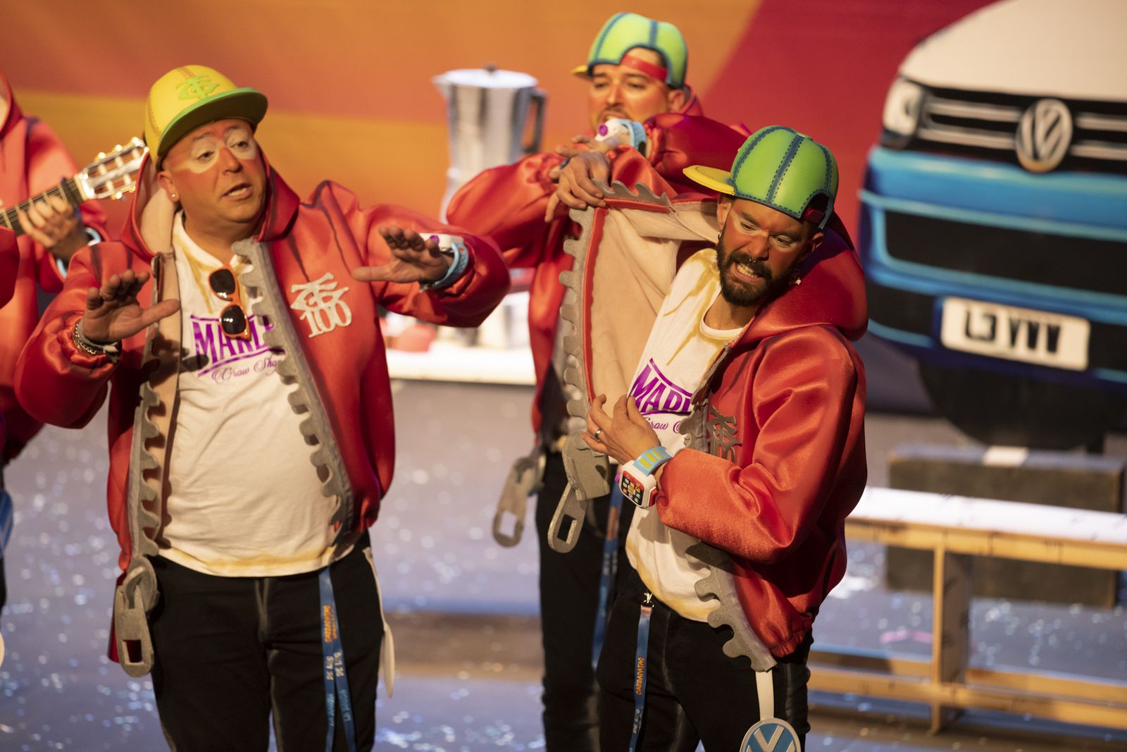 La última jornada de semifinales del Carnaval de Huelva, en imágenes