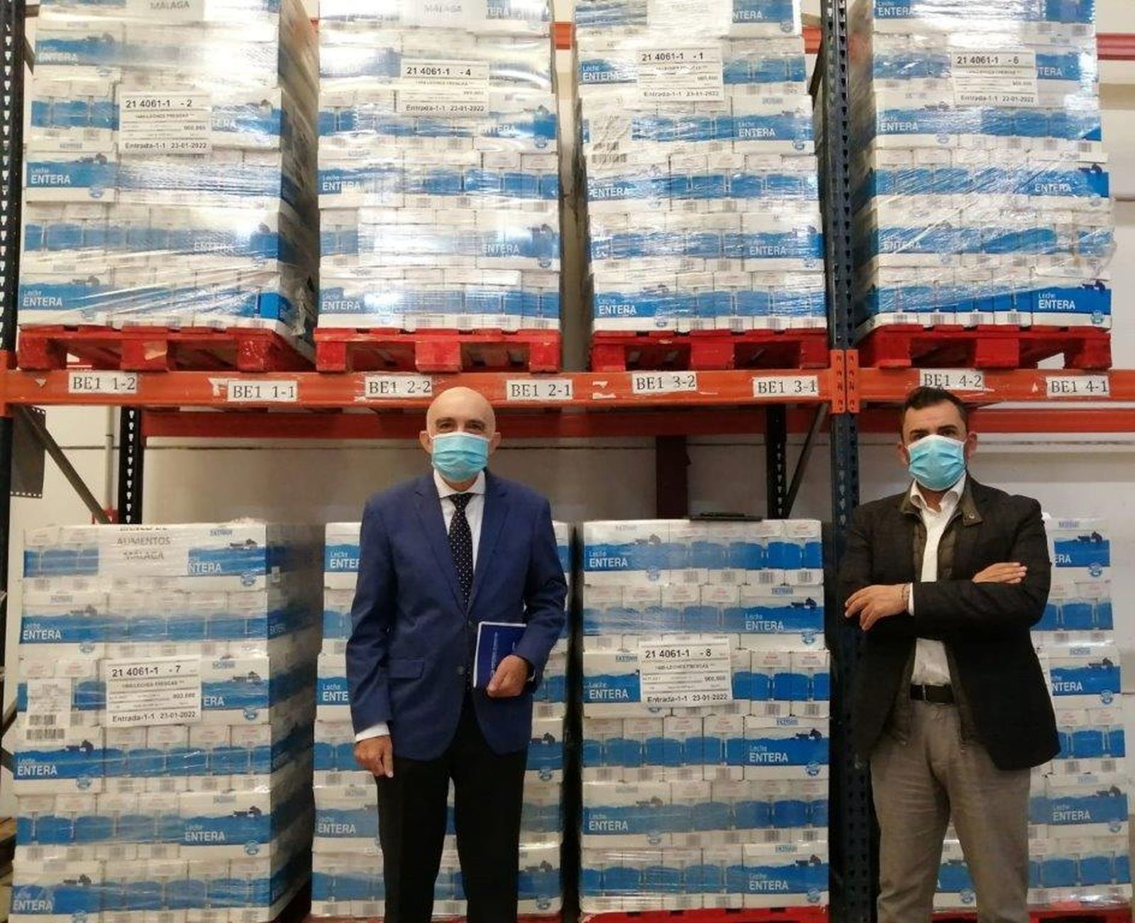 Firma del acuerdo para la Gran Recogida 2021.