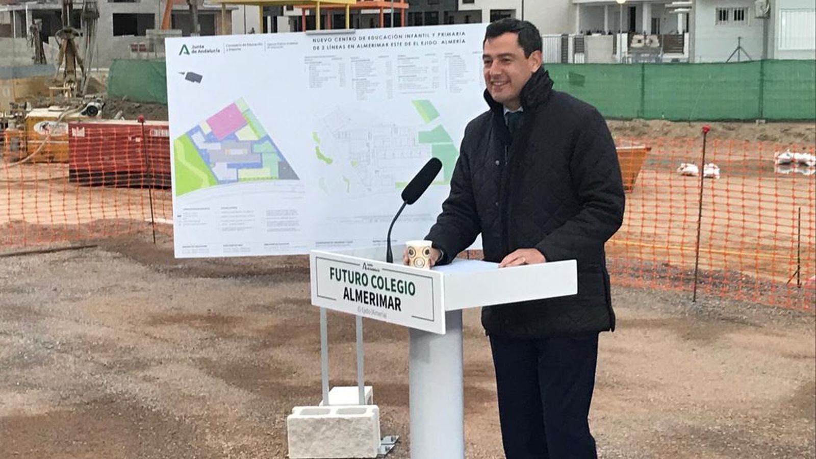 Intervención del presidente de la Junta.