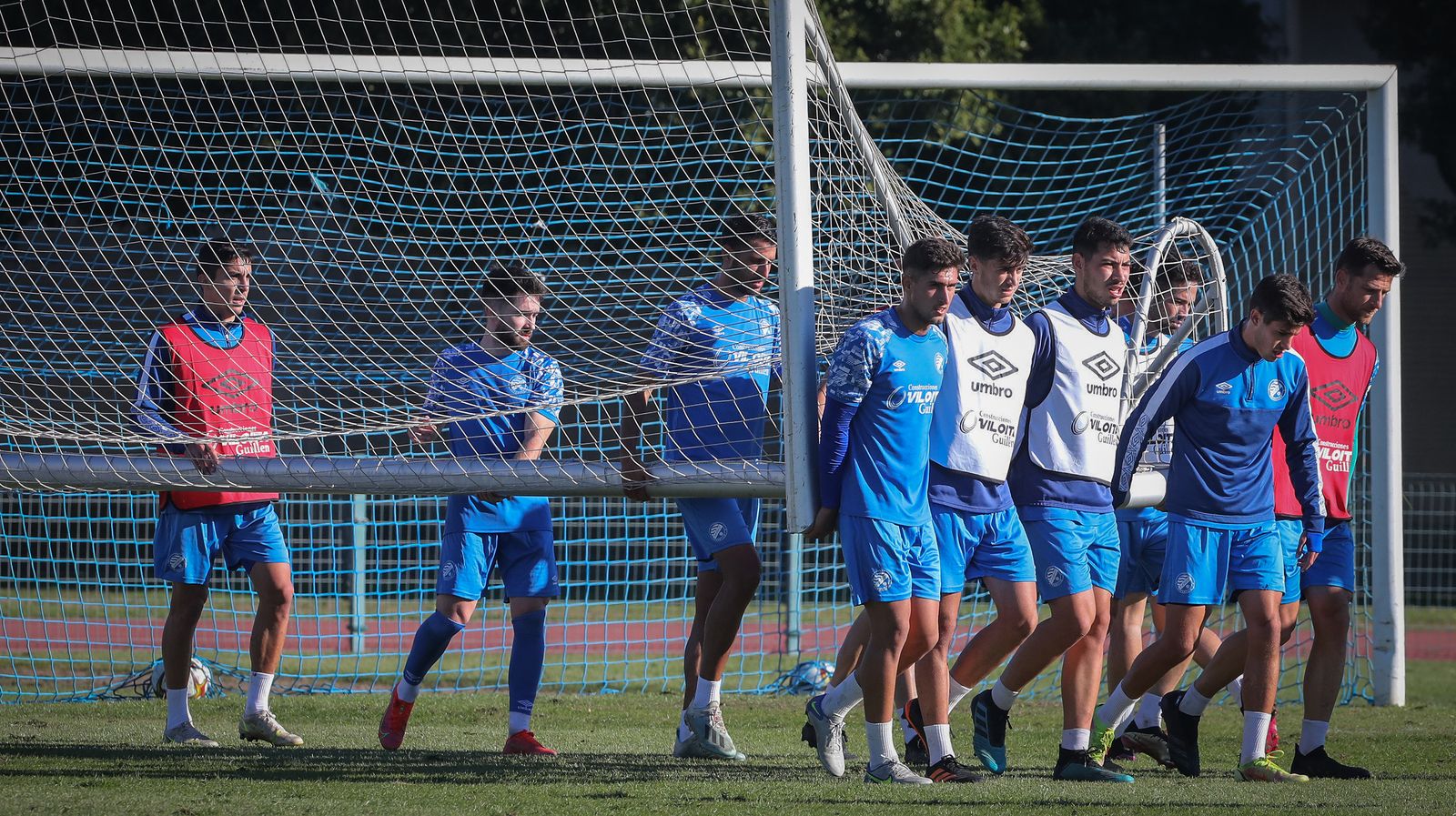 Entrenamiento del Xerez DFC en el Pepe Ravelo