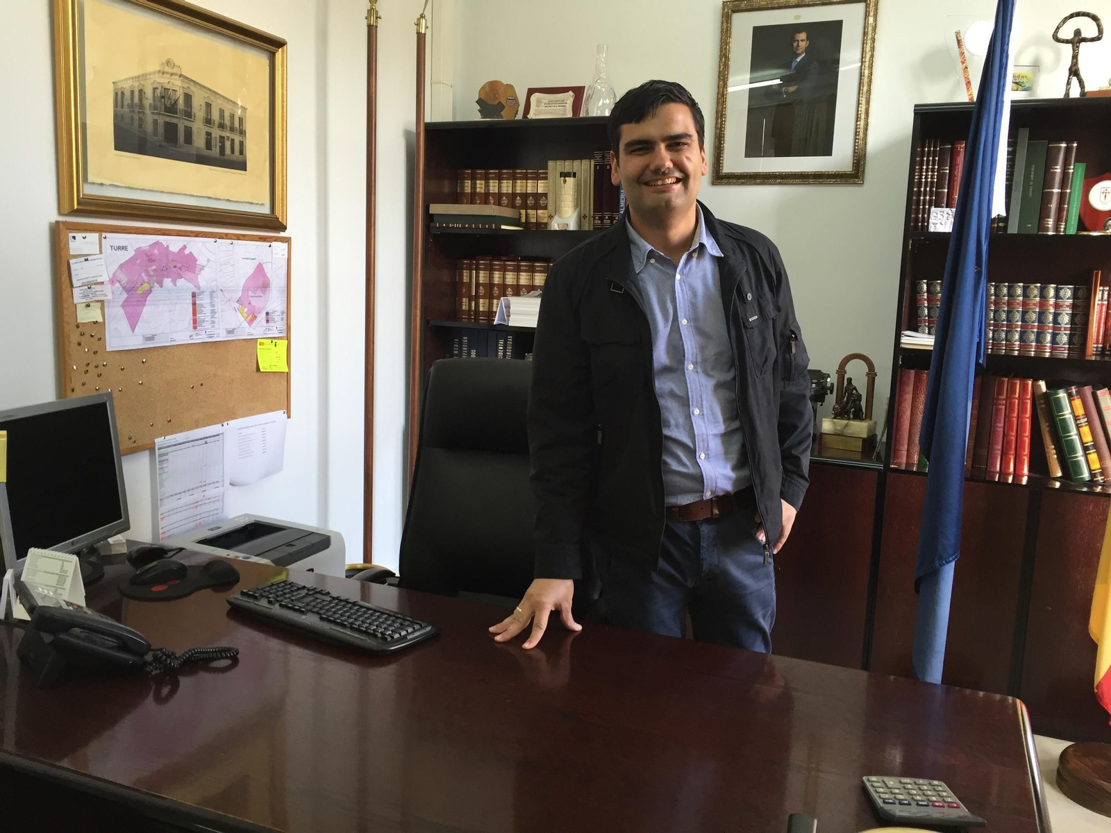 Martín Morales, alcalde de Turre.