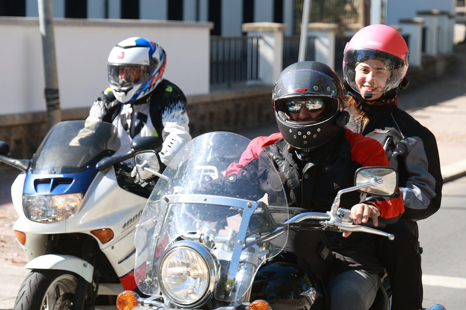 Imágenes de la VI Ruta Solidaria en moto a favor de Cruz Roja