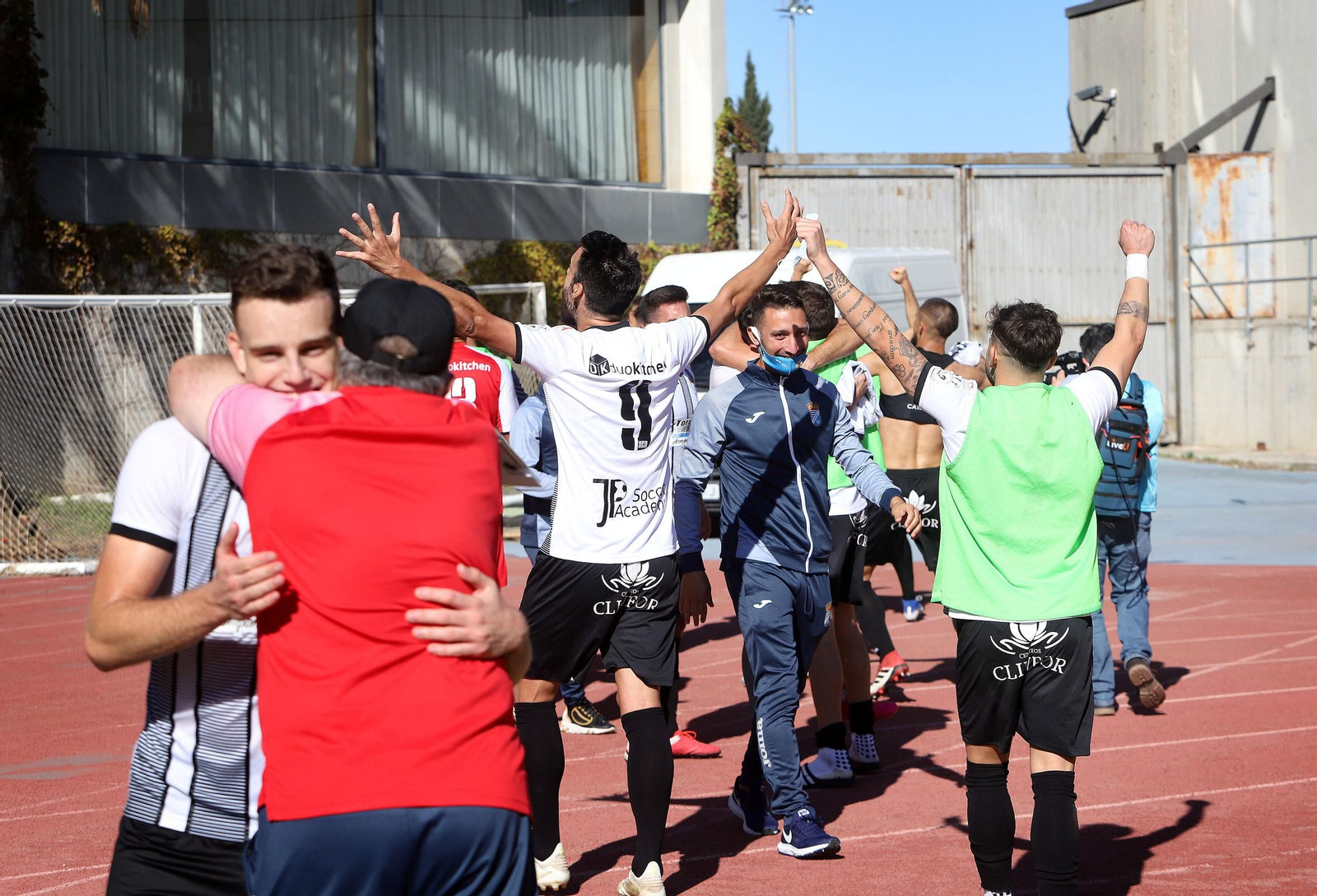 Imágenes del derbi Xerez DFC - Xerez CD