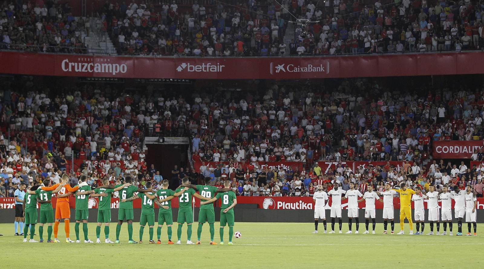 Las imágenes del Sevilla FC-Zalgiris