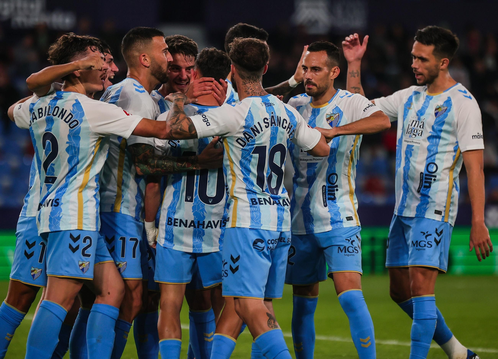 Las fotos del Levante-Málaga CF