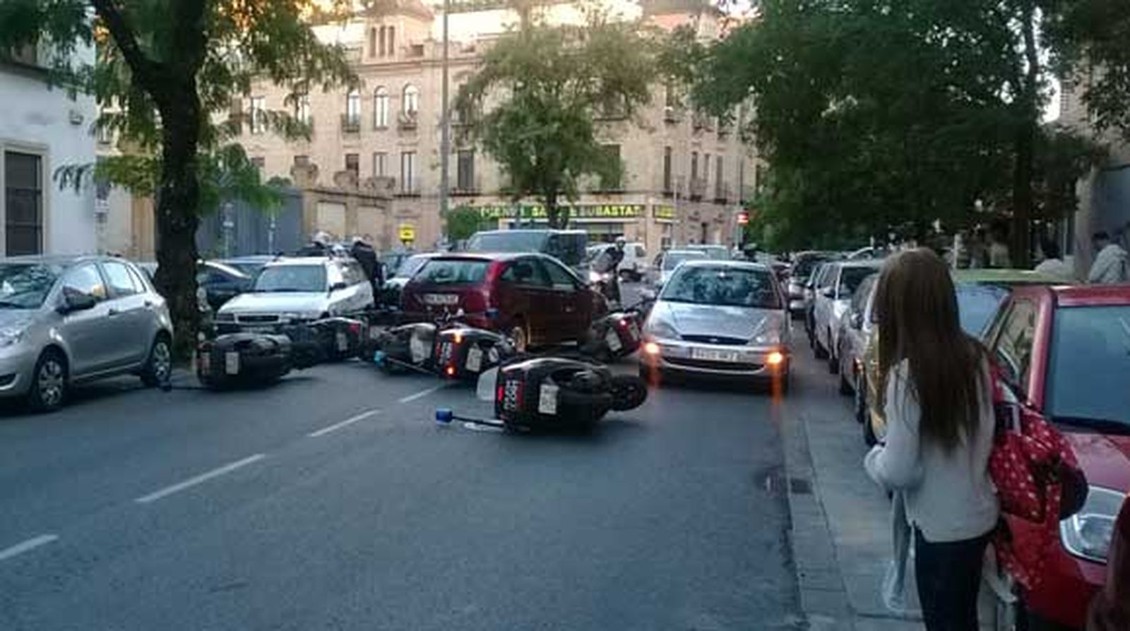 Un robo en un burdel acaba en una persecución en la Puerta Osario