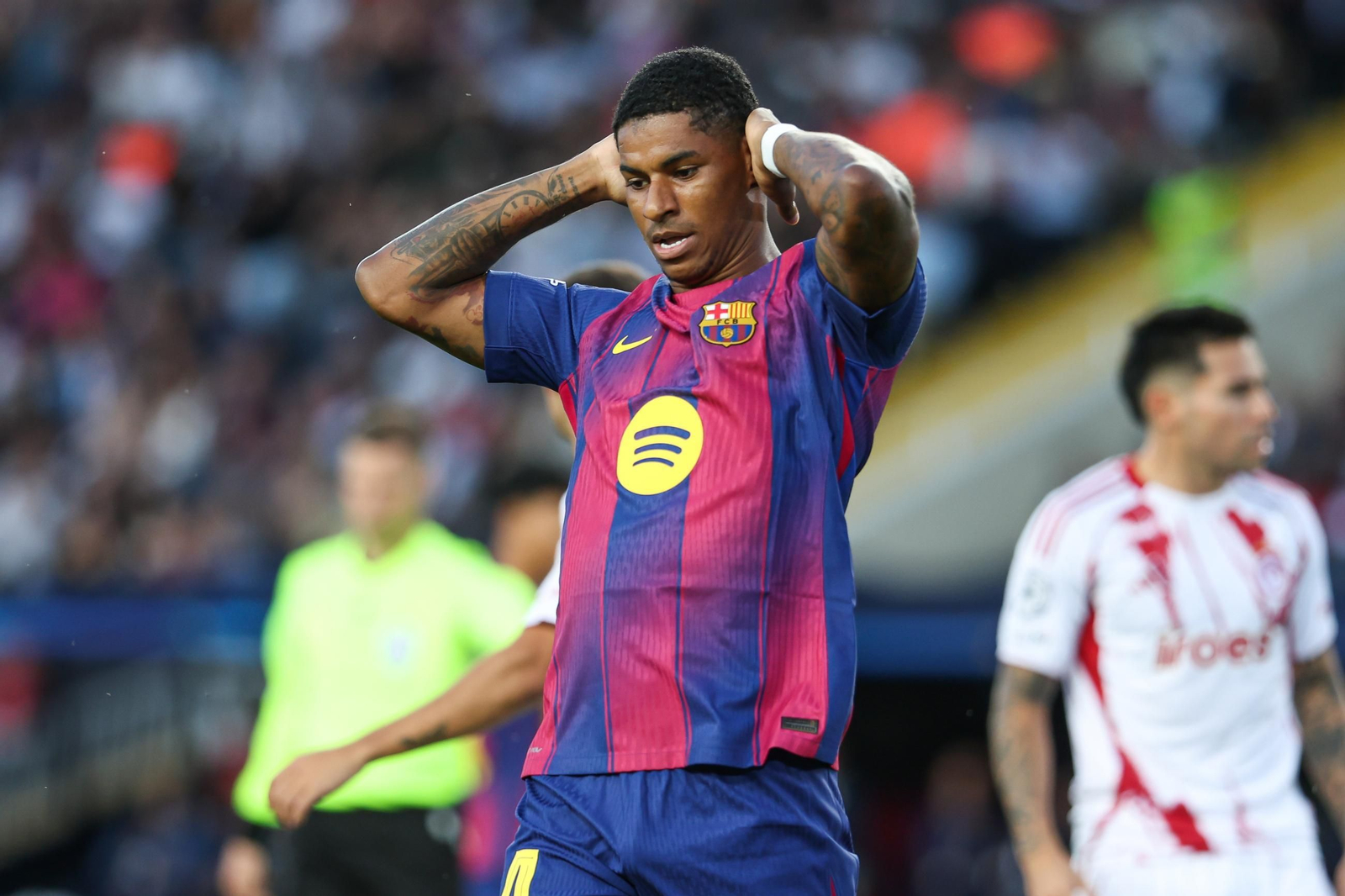 Las fotos del Barcelona-Olympiacos