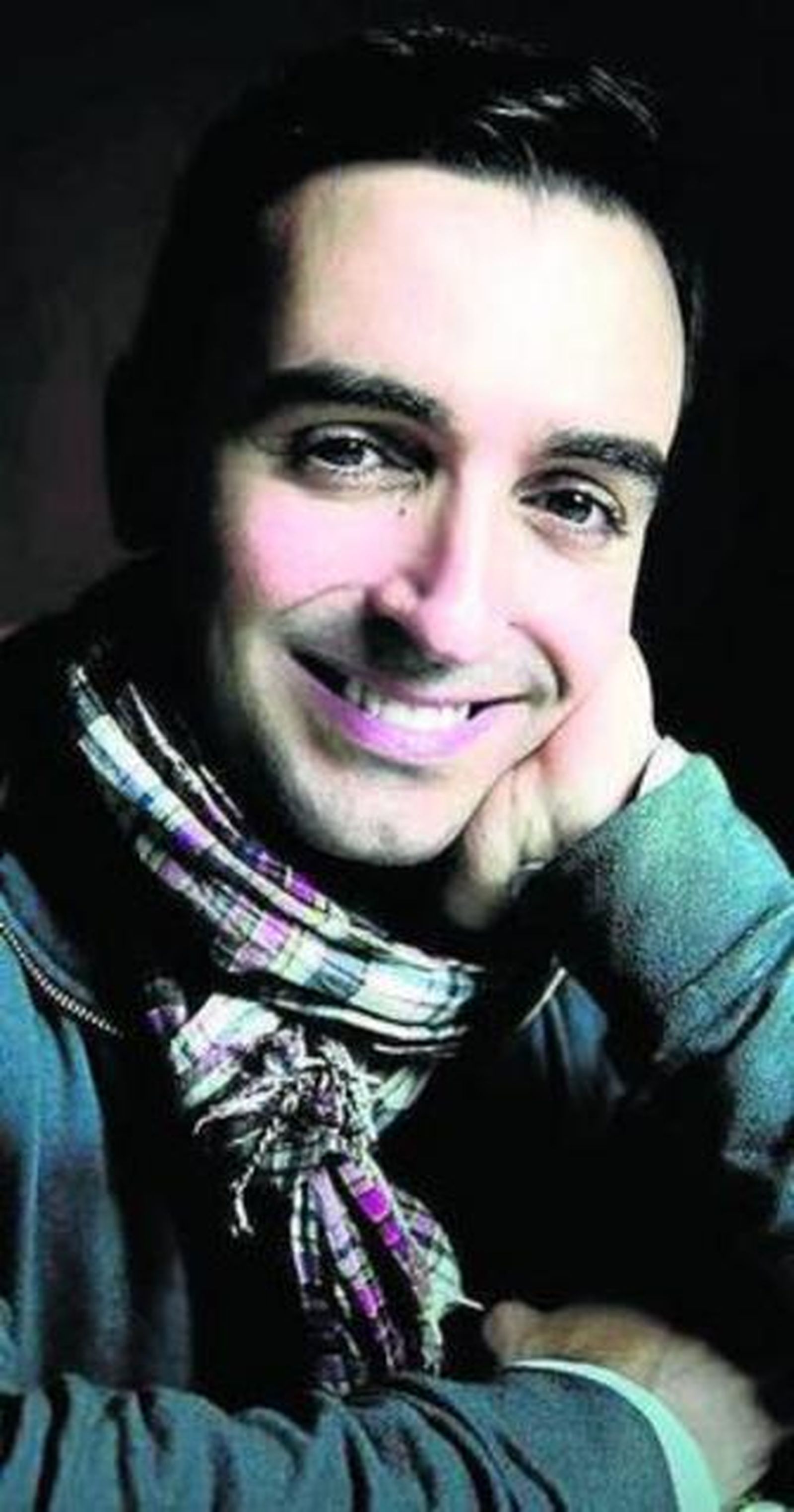 El escritor Daniel Blanco.