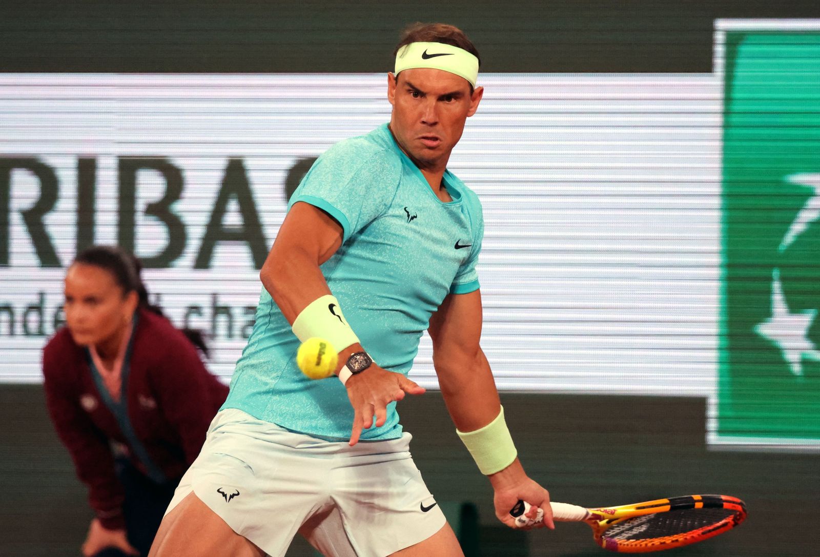 Las fotos del adiós de Nadal en Roland Garros