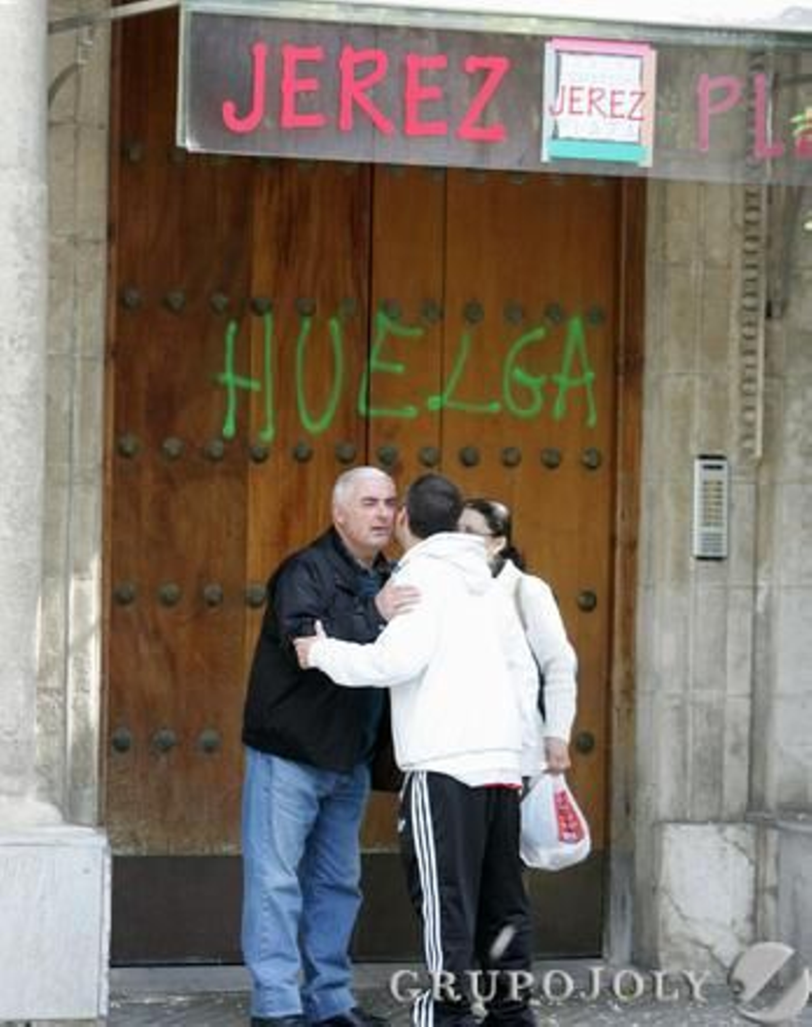 Las imágenes de la huelga general en Jerez. 

Foto: Pascual