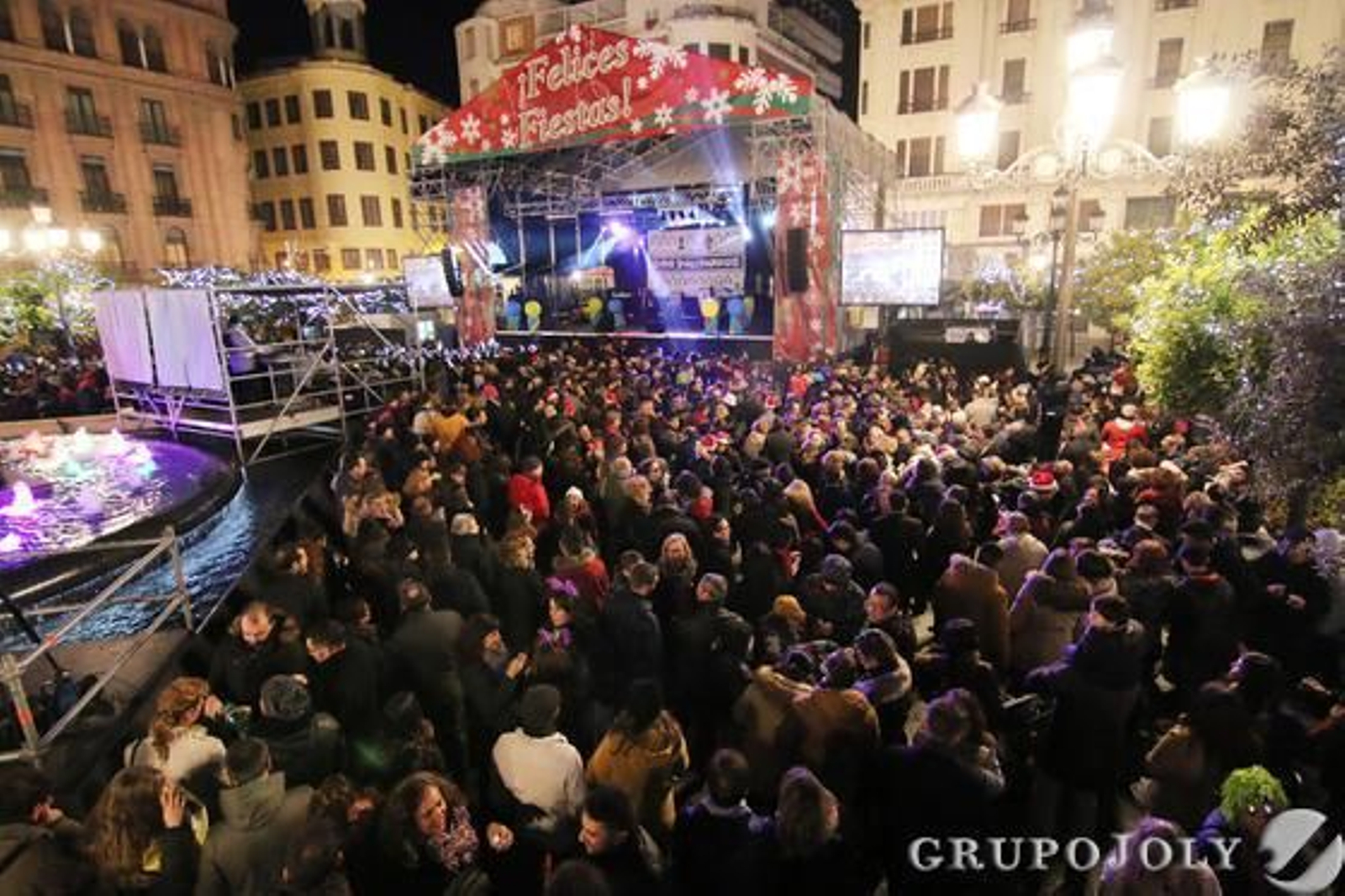 Córdoba celebra el fin de año en la plaza de las Tendillas