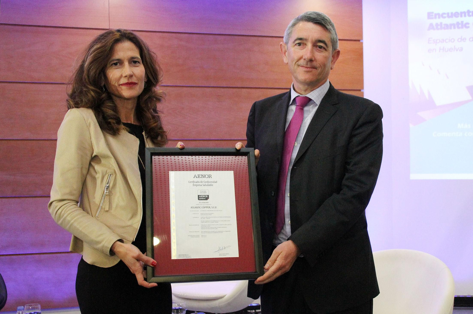 "Encuentros Atlantic Copper" en imágenes