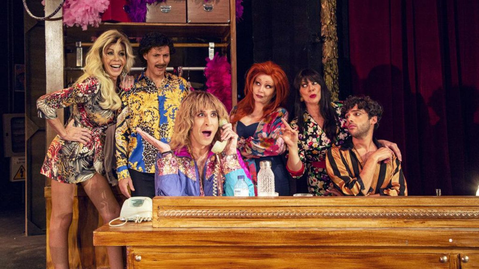 Imagen promocional de la comedia de Félix Sabroso 'La última tourné'.