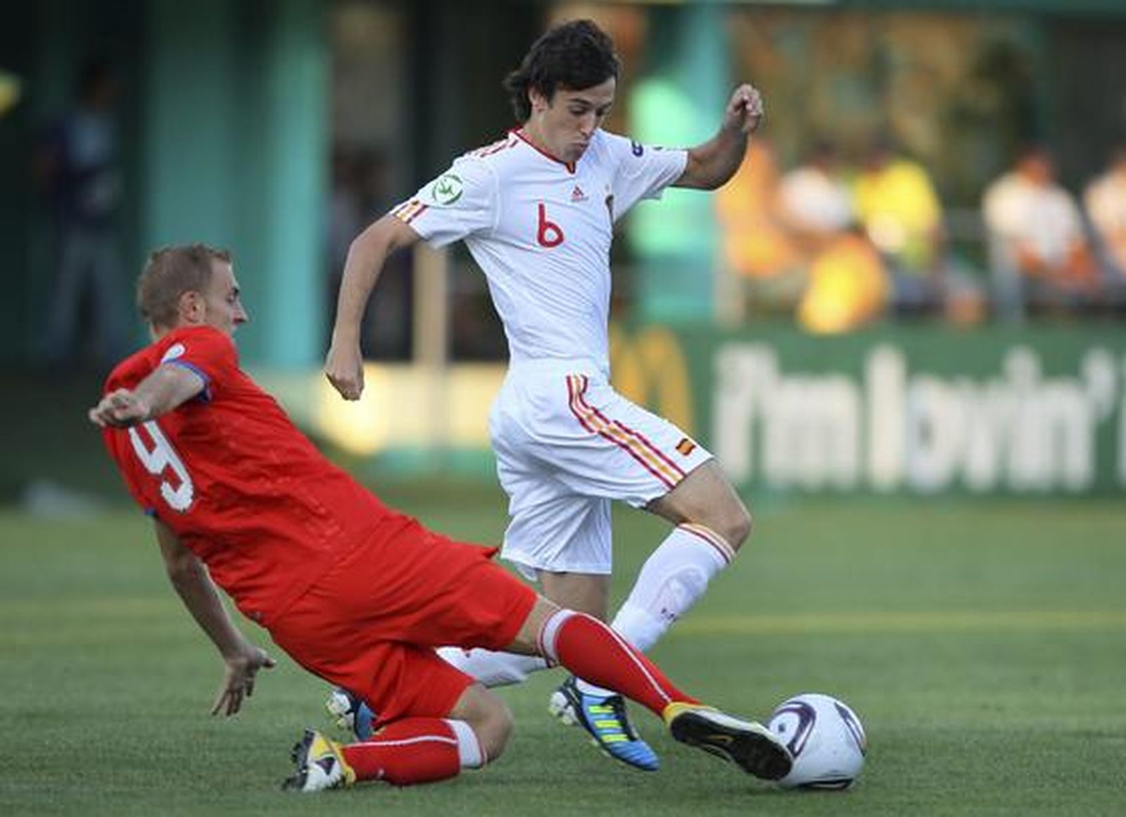 La selección española se proclama campeona de Europa sub'19.

Foto: EFE