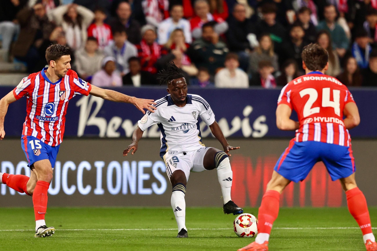 El Marbella-Atlético de Madrid, en fotos