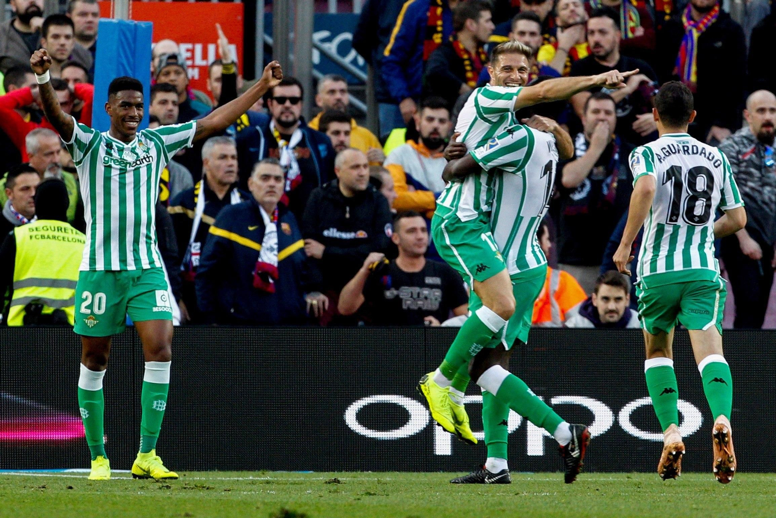 Las imágenes del Barcelona-Betis