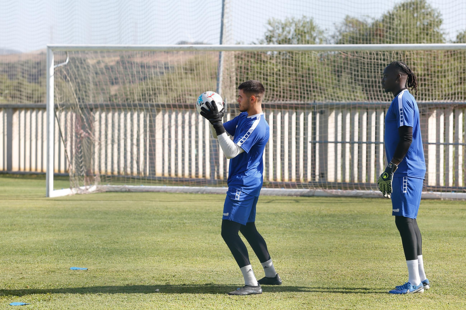 Las fotos del entrenamiento de pretemporada del Algeciras en La Menacha