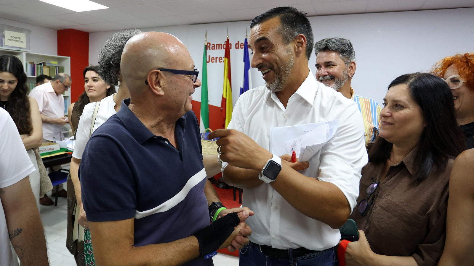 José Antonio Díaz gana las votaciones del PSOE de Jerez