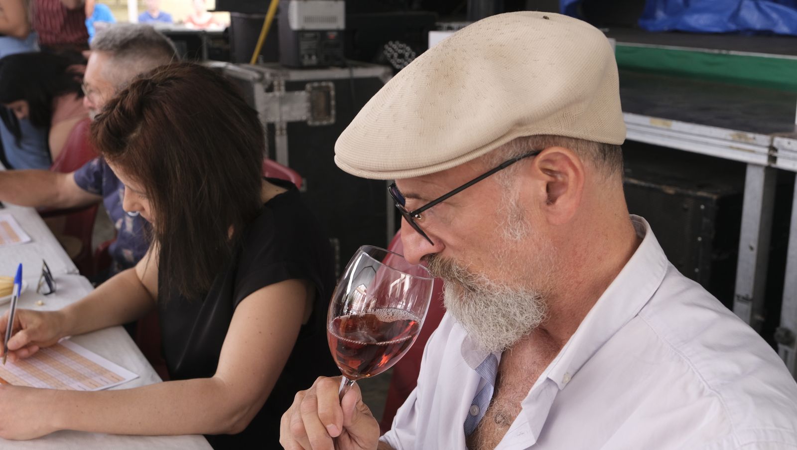 Imágenes del concurso de cata de vinos de las Fiestas de Abrucena 2022