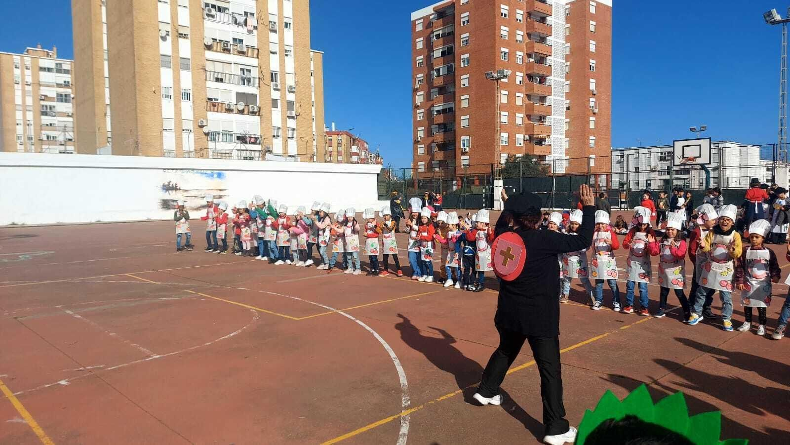 Carnaval en el colegio Marismas del Odiel.
