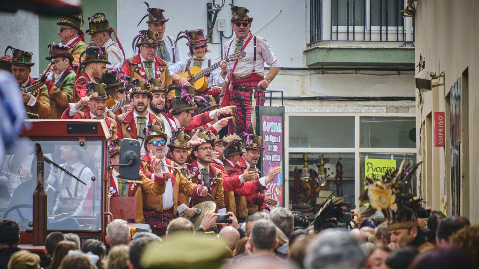 Carrusel de coros en La Viña