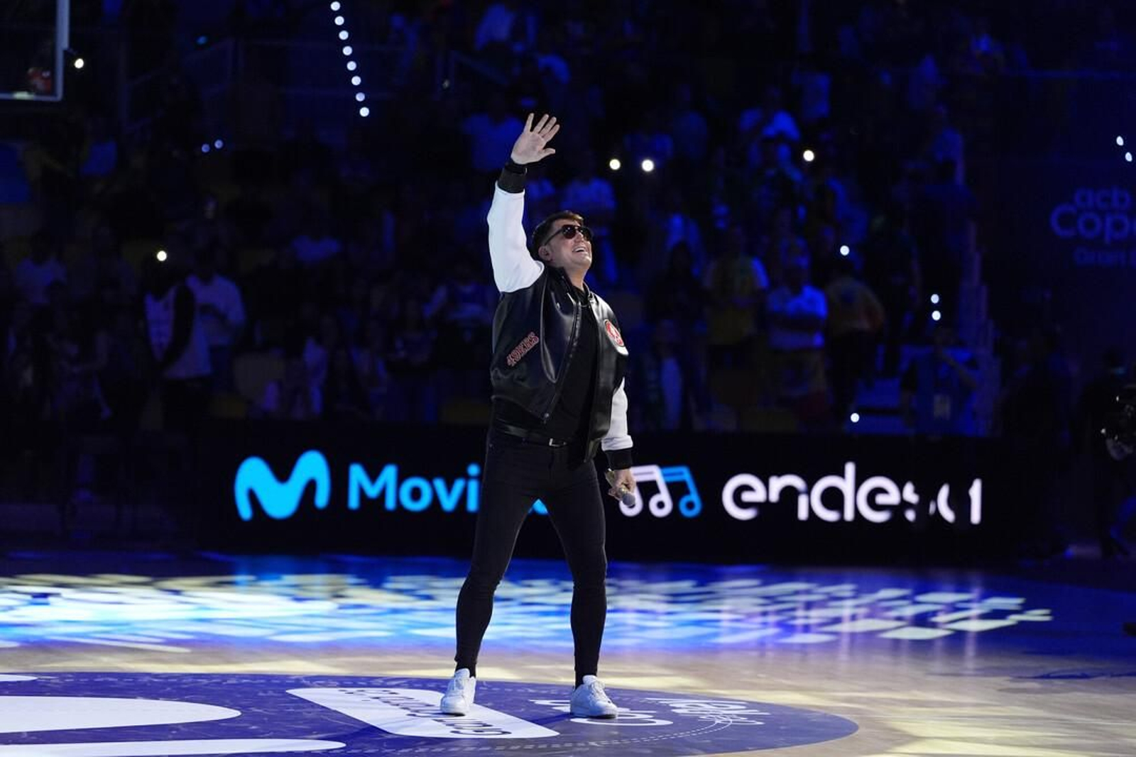 El concierto de Andy y Lucas en la Copa del Rey