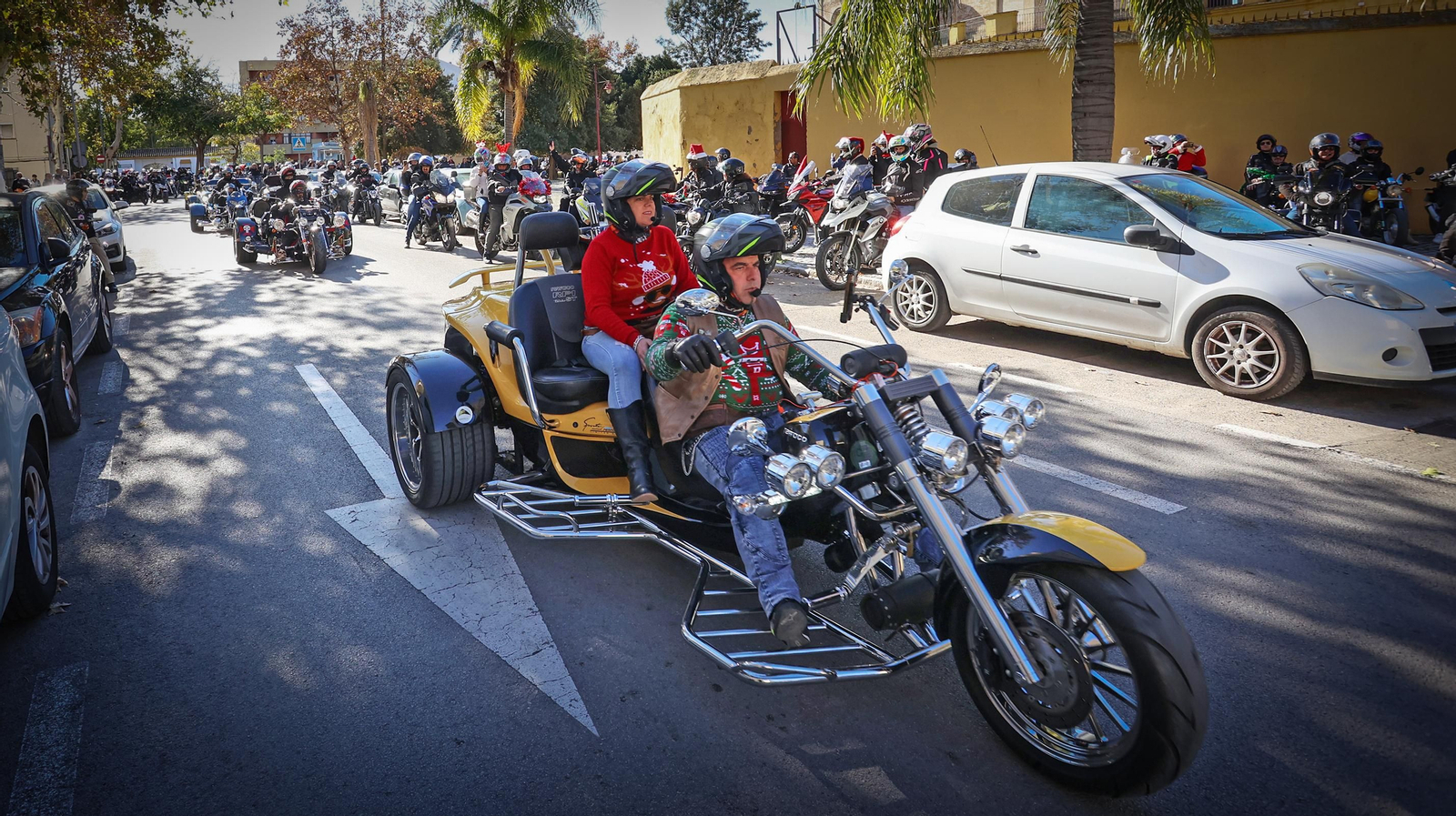 Búscate en la gran motorada solidaria celebrada en Jerez