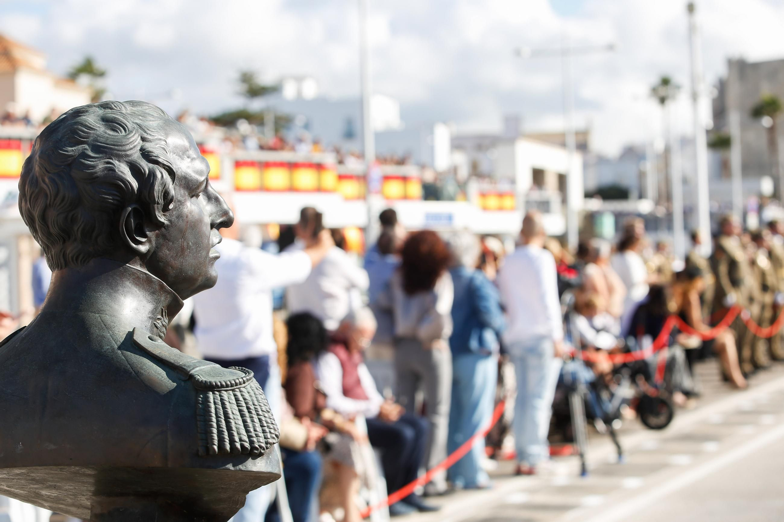 Las fotos de la jura de bandera civil en Tarifa