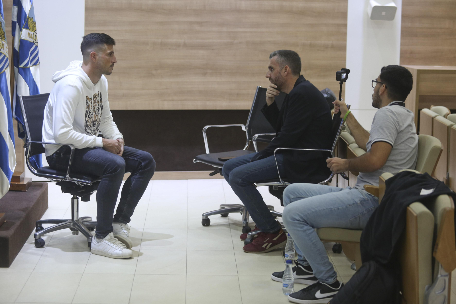 Las fotos de la entrevista a Pablo Chavarría