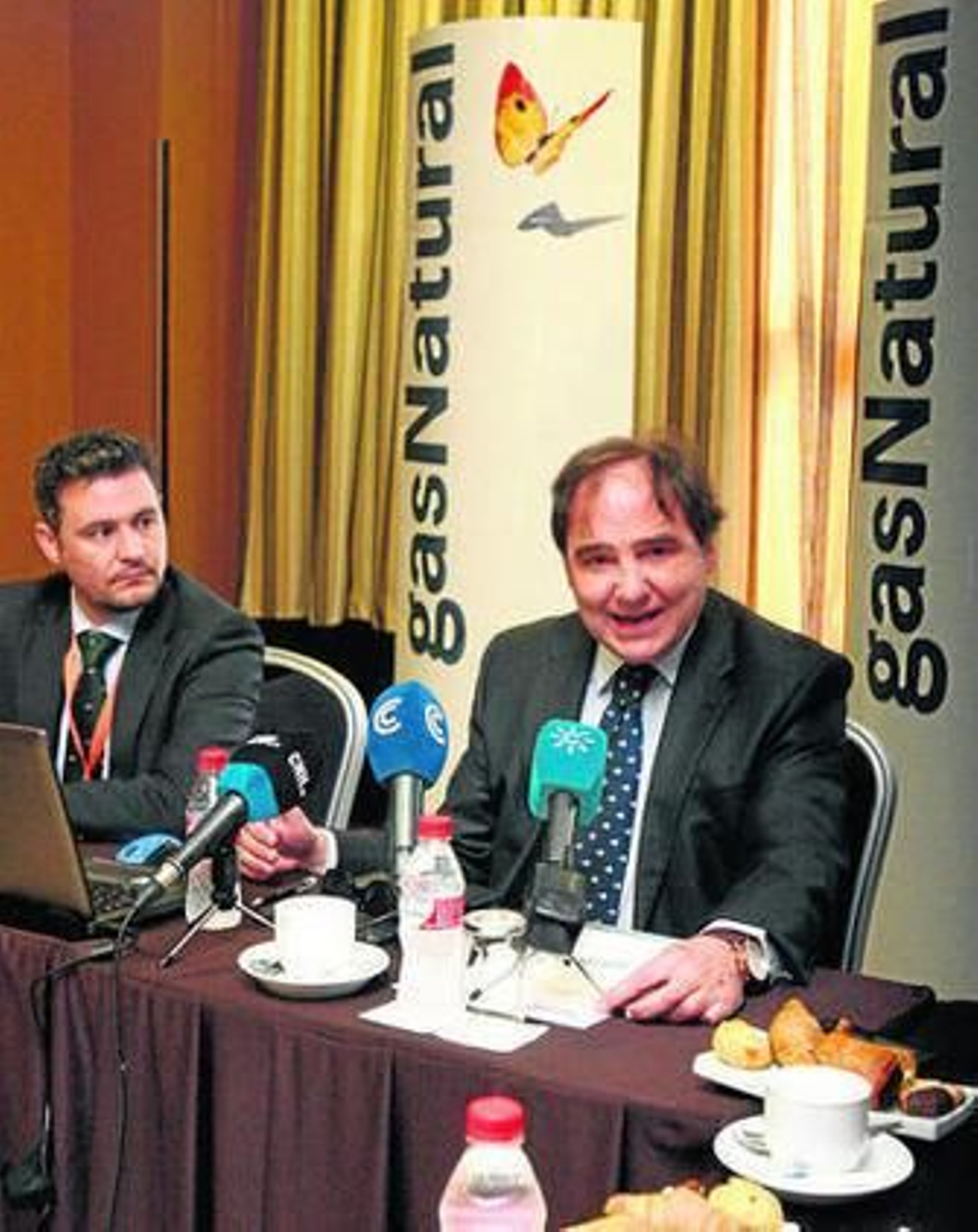 Raúl Suárez  y José María Gil.