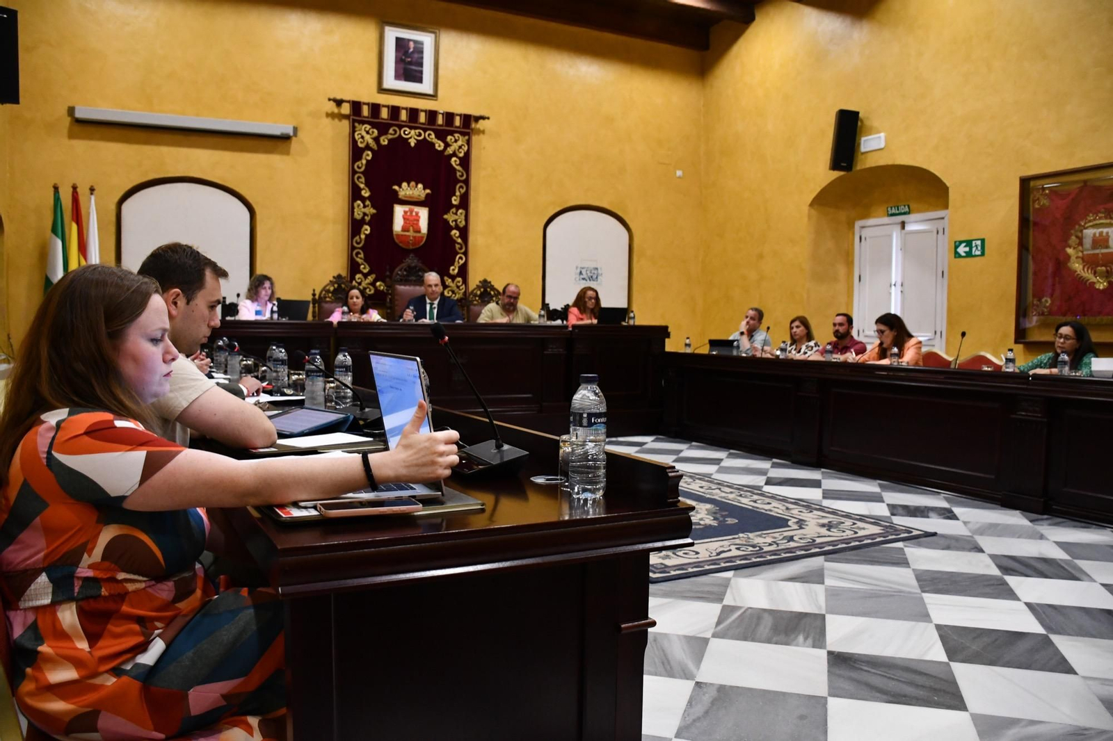 El Pleno celebrado este lunes.